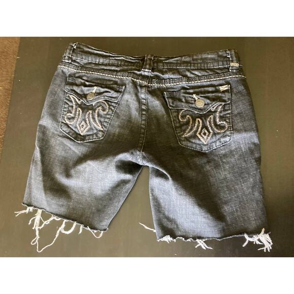 MEK DNM USA Designed for Buckle Black *Bermuda* Shorts Waist 30 - Picture 14 of 14